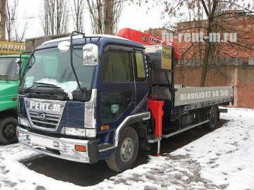 Аренда манипулятора Nissan Diesel