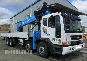 Аренда манипулятора Daewoo ultra