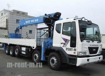 Аренда манипулятора Daewoo ultra novus